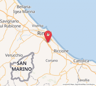 Map of Ca' Acquabuona, Emilia-Romagna