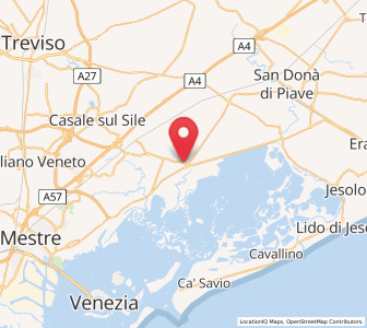 Map of Ca' Corner, Veneto