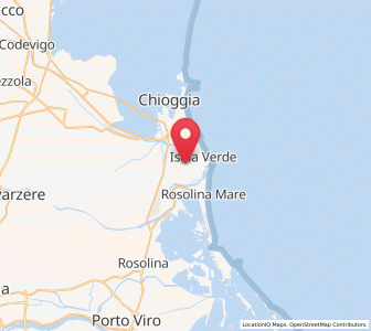 Map of Ca' Lino, Veneto