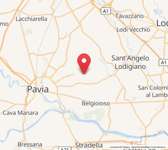 Map of Calignano, Lombardy