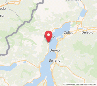 Map of Calozzo, Lombardy