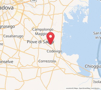 Map of Cambroso, Veneto