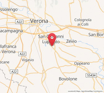 Map of Campagnola, Veneto