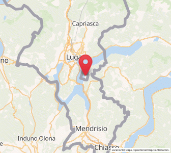 Map of Campione d’Italia, Lombardy
