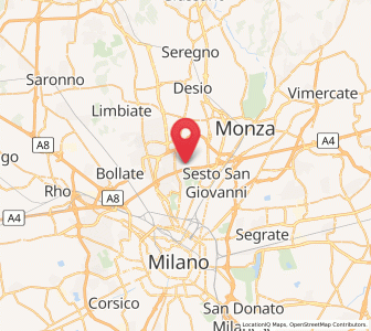 Map of Campo dei Fiori, Lombardy