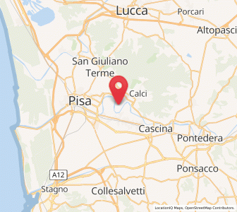 Map of Campo, Tuscany