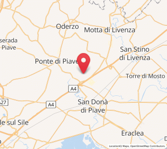 Map of Campobernardo, Veneto