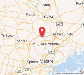 Map of Campocroce, Veneto
