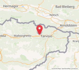 Map of Camporosso in Valcanale, Friuli Venezia Giulia