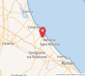 Map of Capanni, Emilia-Romagna