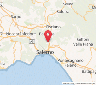 Map of Capezzano-Cologna, Campania