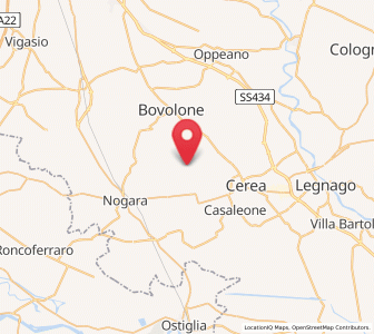 Map of Capitello, Veneto