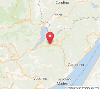 Map of Capovalle, Lombardy