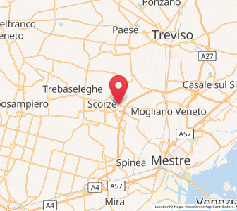 Map of Cappella, Veneto