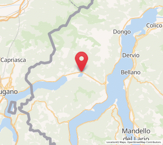 Map of Carlazzo, Lombardy