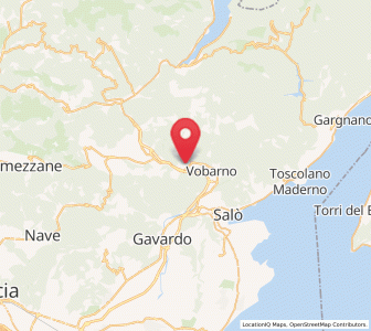 Map of Carpeneda, Lombardy