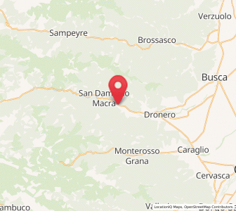 Map of Cartignano, Piedmont