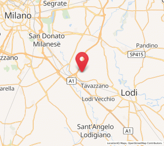 Map of Casalmaiocco, Lombardy