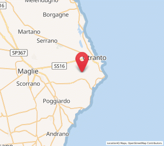 Map of Casamassella, Apulia
