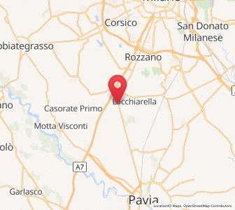 Map of Casarile, Lombardy
