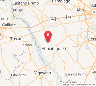 Map of Cascinazza, Lombardy