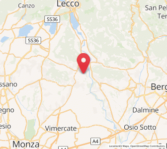 Map of Cassina Fra Martino, Lombardy
