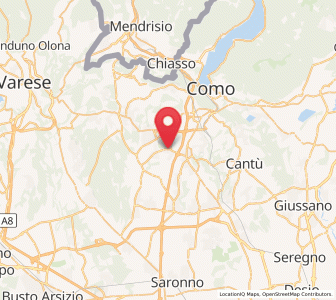 Map of Cassina Rizzardi, Lombardy
