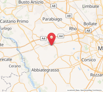 Map of Castellazzo, Lombardy