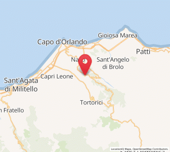Map of Castell'Umberto, Sicily