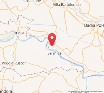 Map of Castelnovo Bariano, Veneto