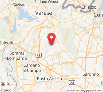 Map of Castelseprio, Lombardy