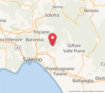 Map of Castiglione del Genovesi, Campania