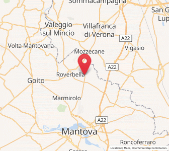 Map of Castiglione Mantovano, Lombardy