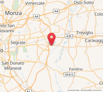 Map of Cavaione, Lombardy