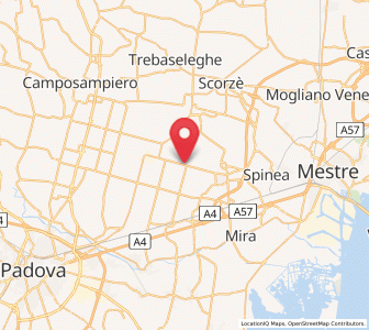 Map of Cavin-Botti, Veneto