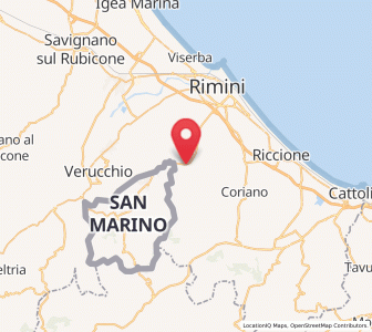 Map of Cerasolo, Emilia-Romagna