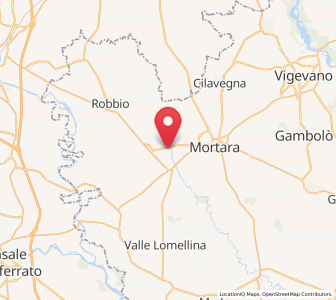 Map of Ceretto Lomellina, Lombardy