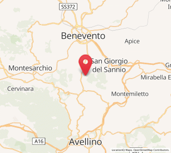 Map of Chianche, Campania