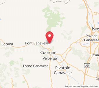 Map of Chiesanuova, Piedmont
