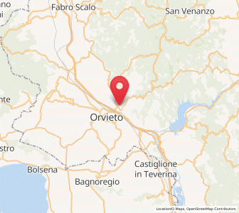 Map of Ciconia, Umbria