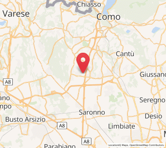 Map of Cirimido, Lombardy