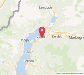 Map of Colico Piano, Lombardy