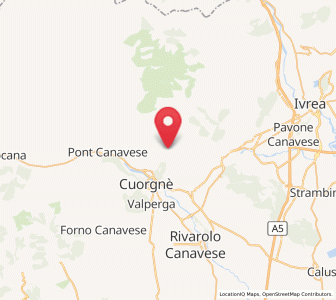 Map of Colleretto Castelnuovo, Piedmont