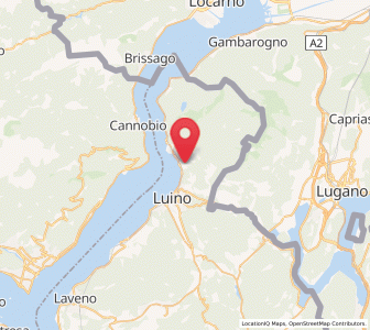 Map of Colmegna, Lombardy