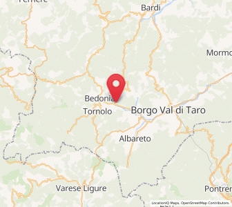 Map of Compiano, Emilia-Romagna
