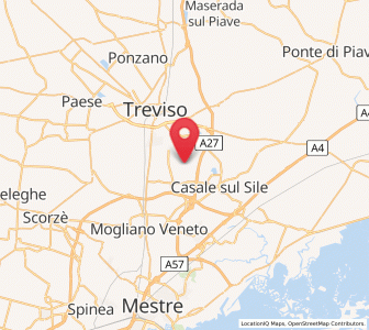 Map of Conscio, Veneto
