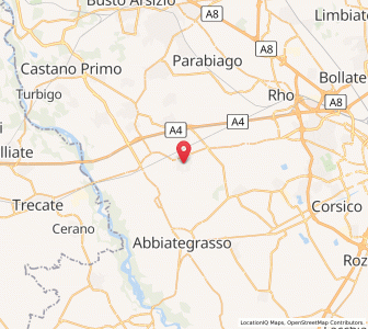 Map of Corbetta, Lombardy