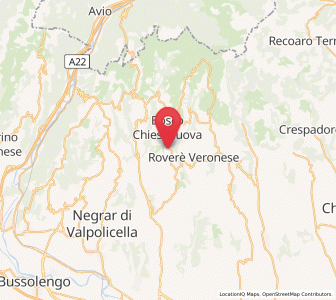 Map of Corbiolo, Veneto