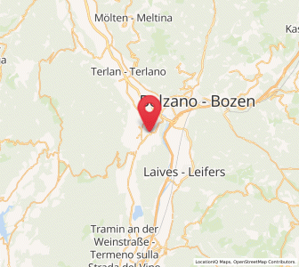 Map of Girlan, Trentino-Alto Adige