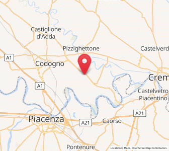 Map of Cornovecchio, Lombardy